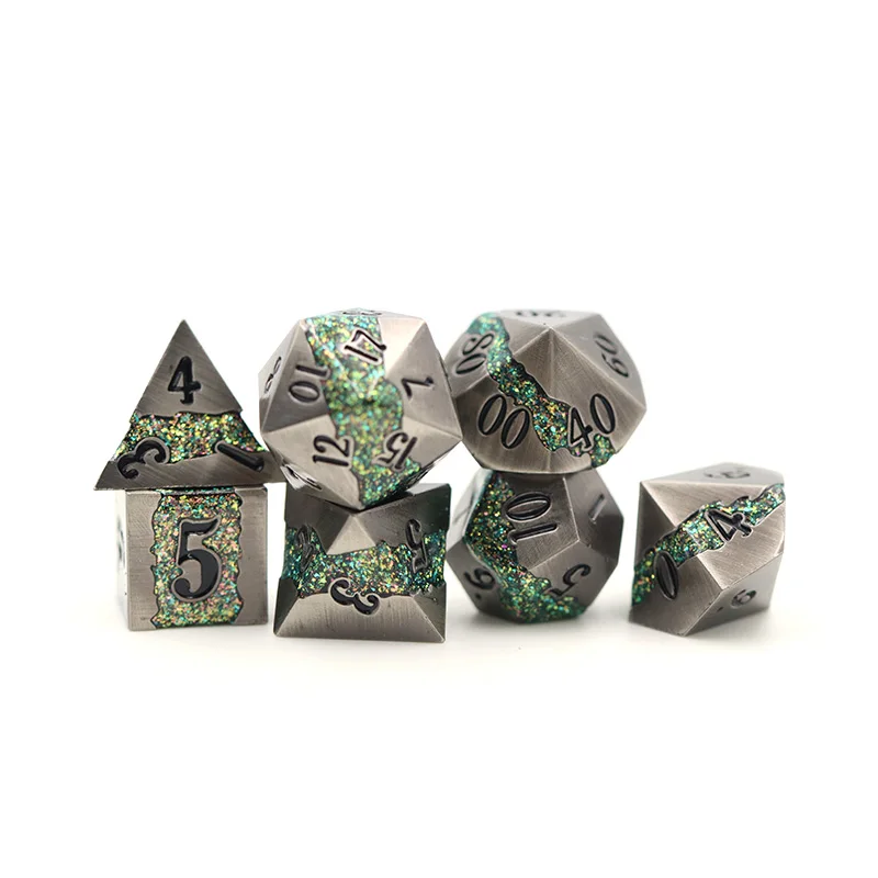 Polyhedral d20 dnd dice custom набор