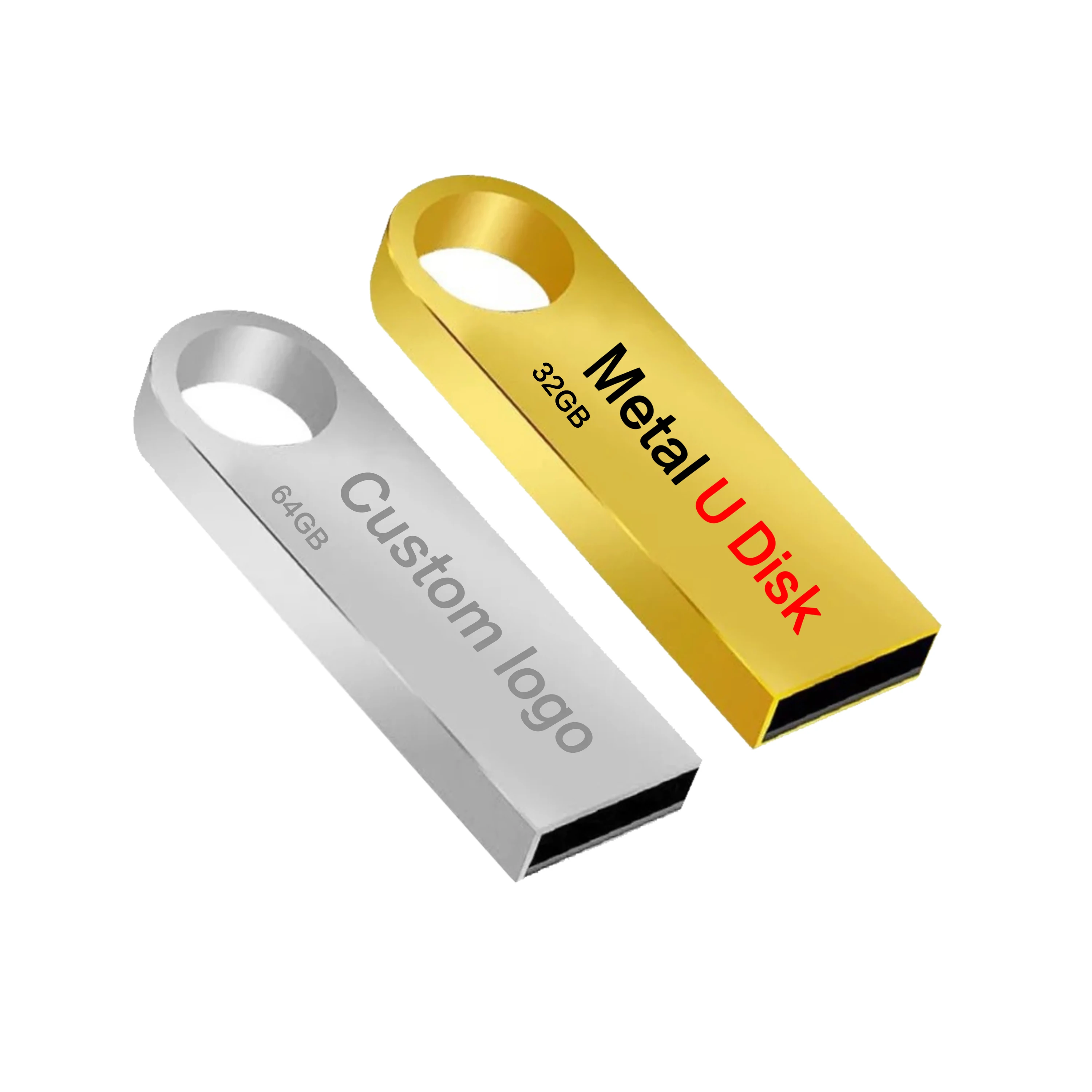 Memory stick high speed disk thumb stick custom logo 4GB 8GB 16GB 32GB 64GB 128GB USB2.0 USB3.0 metal usb flash drives