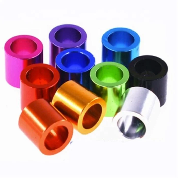 aluminum bushing gasket M3 M4 M5 M6 color aluminum washer round hollow no thread standoff spacer