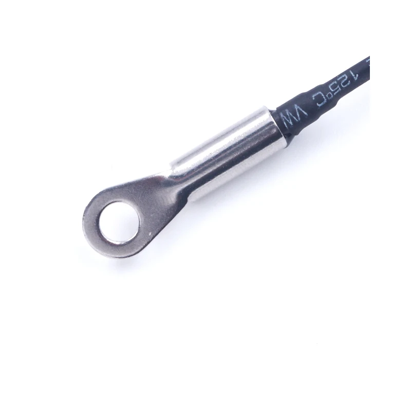 Custom temperature sensor with 10k NTC thermistor for BMS battery pack