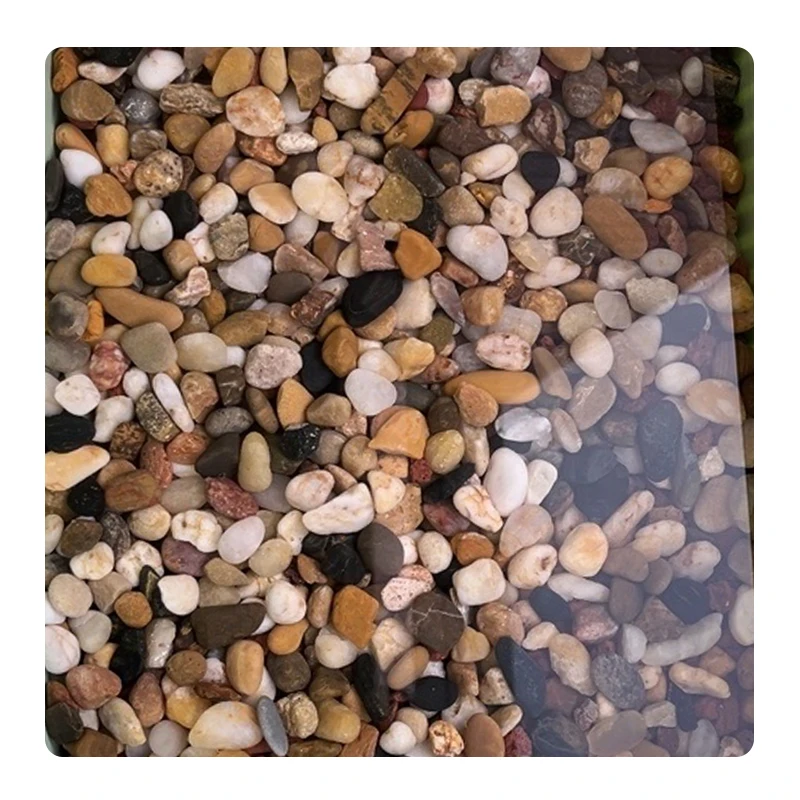 Natural Mixed Washed Rock River Stone Pebble & Cobble Stream Gravel Stone Garden Paving Fish Tank Decoration Water Filtration