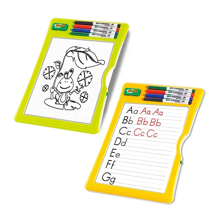 
Educational Toys English Alphabet Letter Learning Set Art Wordpad Drawing Board For Kids 