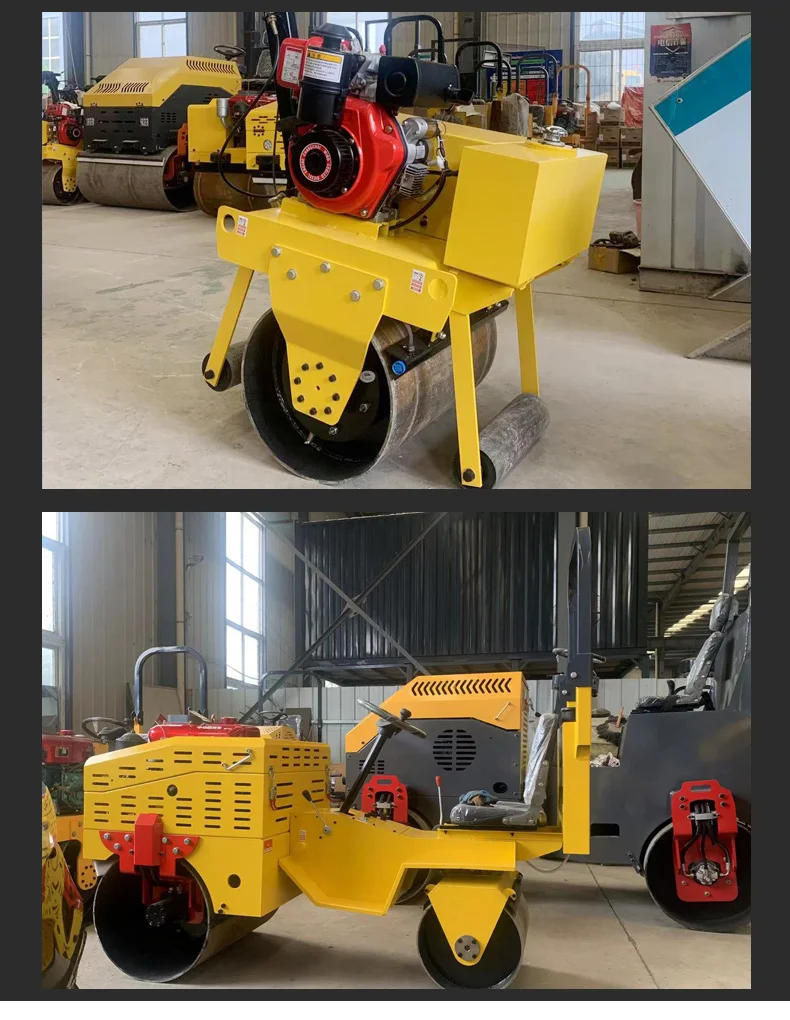 Single drum Wheel road roller Pavement Roller Walk Behind Road Roller