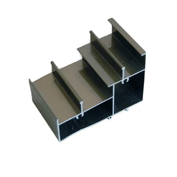 
Apartment Decorative Sandblasting Anodized Aluminum Profiles for Wardrobe Sliding Door 