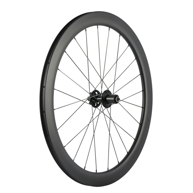 TB2174 50mm Newest 700C carbon spoke wheeselt rim brake ceramic bearing road bike disc brake wheelset