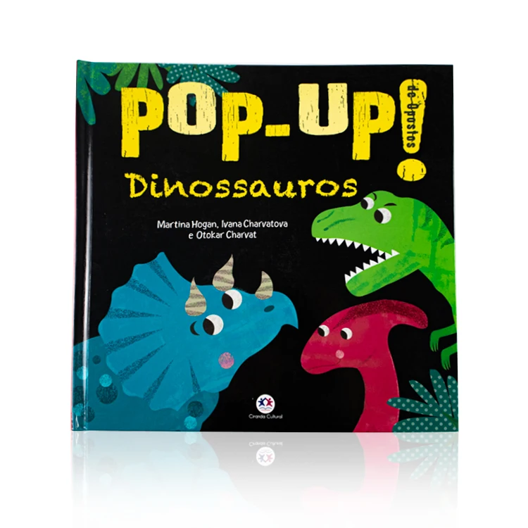 Wholesale Product 3D Books Comic Cartoon Story Children Fancy POP UP Board Books