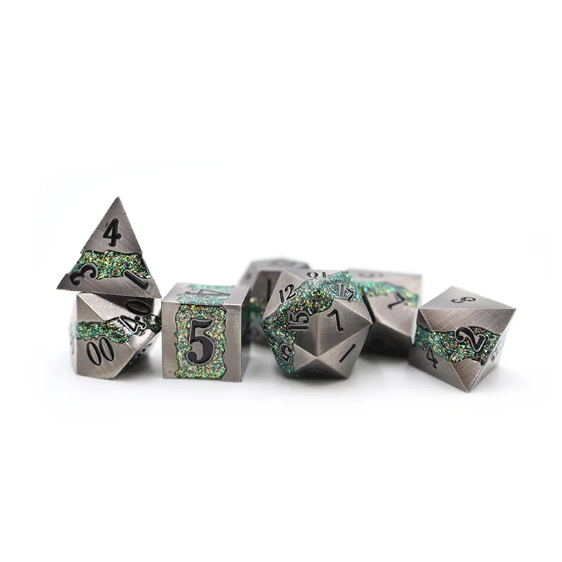 Polyhedral d20 dnd dice custom набор
