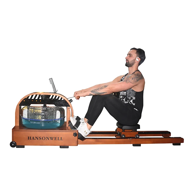 2023 Whole Body Cardio Training Home Use with Adjustable Pedal Exercise Equipment Water Rowing Machine