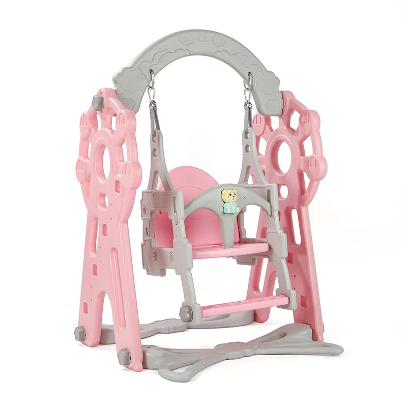 
2021 New Design Cheap Mini Indoor Home Baby Play Plastic Swing Chair For Kindergarten  (1600231735825)