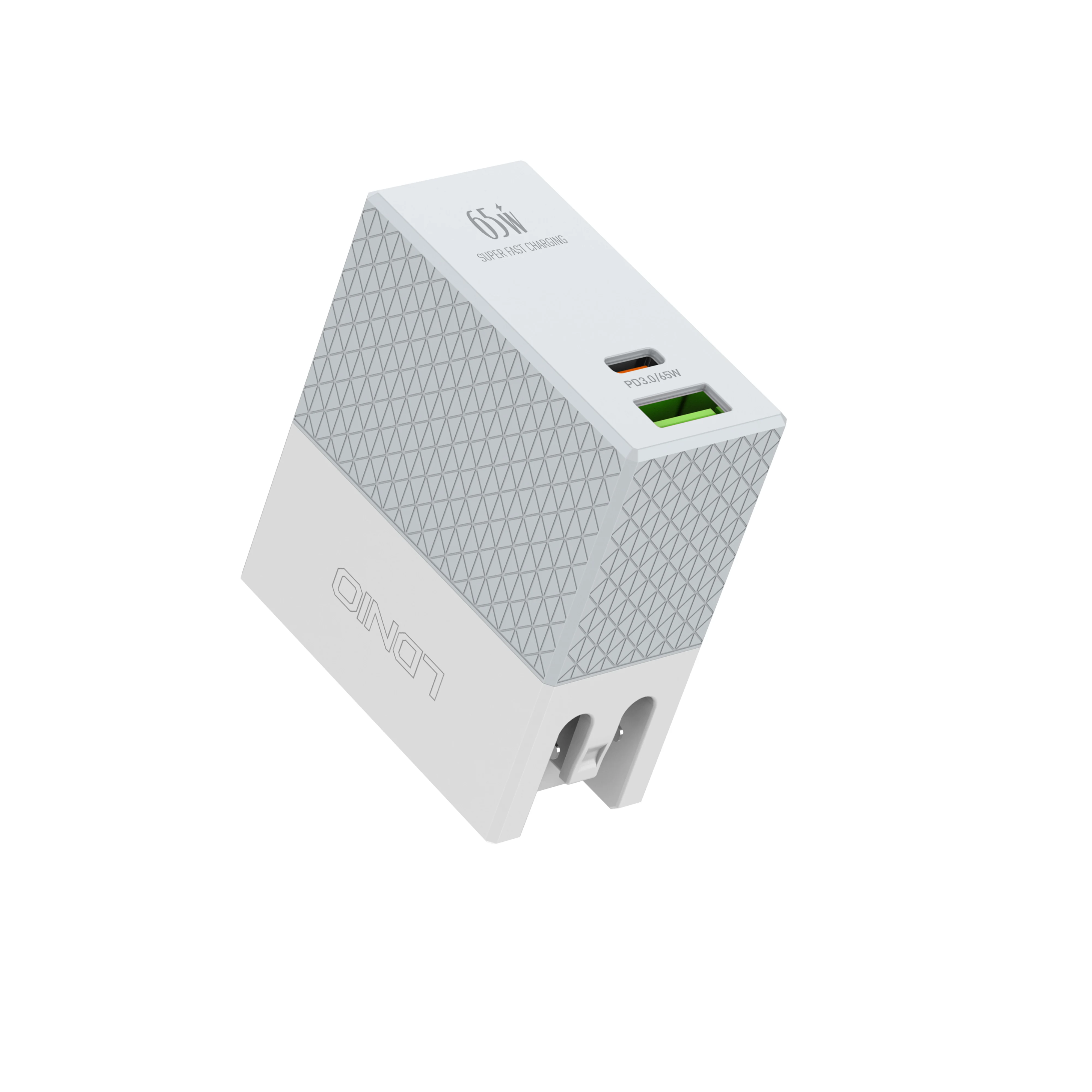Ldnio Customized PD 65W USB Quick Charger Mobile Phone Travel Fast Charger Adapter For Laptop