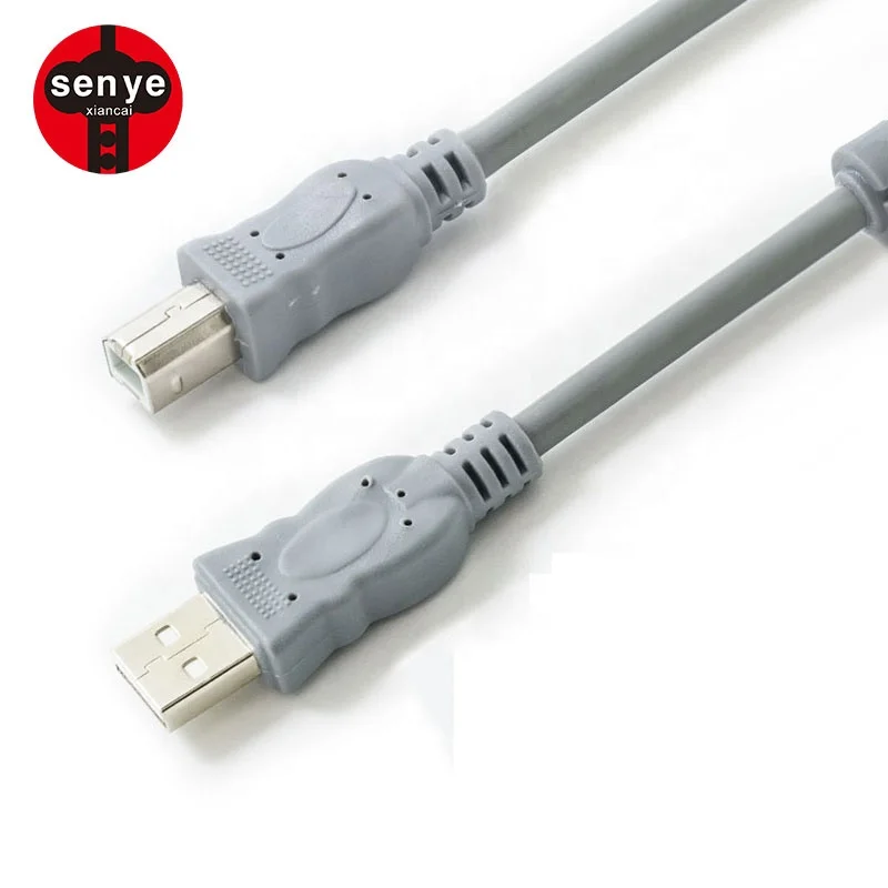 USB 2.0 A male to B male printer head cable