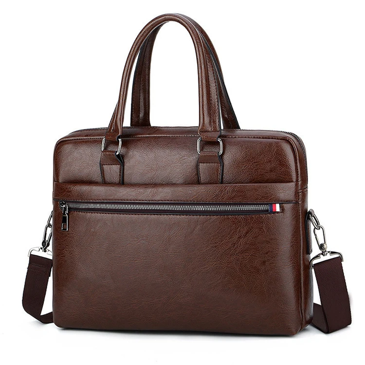 Hot new products for 2024 executive men briefcase leather