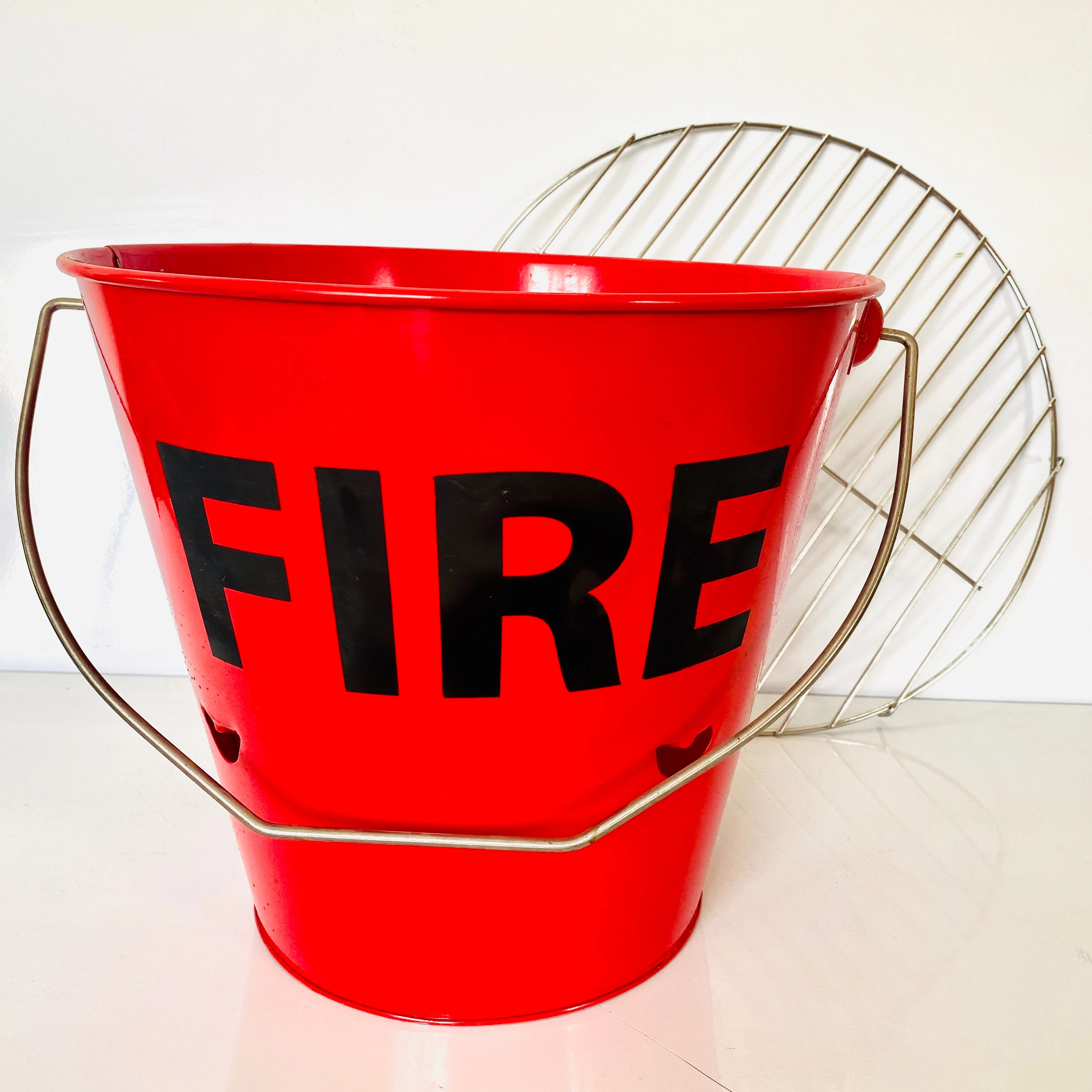 
Competitive Price Industrial Metal Buckets Custom Buckets For Fire Oven 