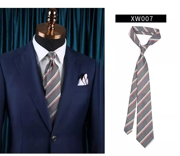 custom neck ties 8cm business casual suit youth fashion accessories neck ties for men business