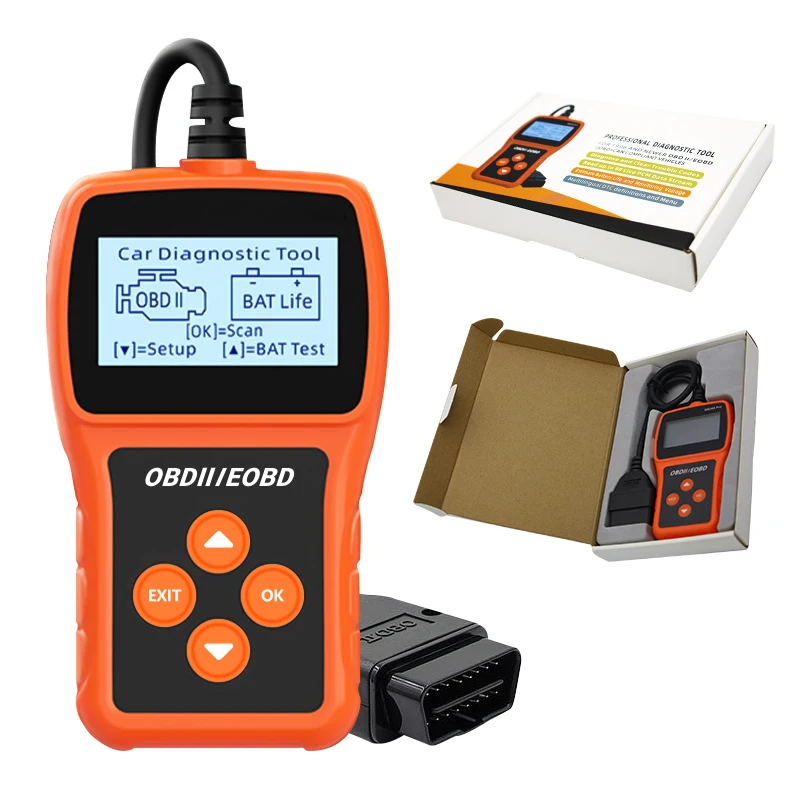 Diagnostic Car Reader Tool Auto OBD Battery Lifespan Tester Automobile Code Reader Car Fault Detector