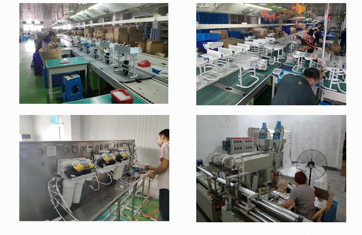 Water Purifier Filter System High Efficiency Drinking Home Manual Pump 6 Stage Reverse Osmosis Water Filter System AR 36 Months