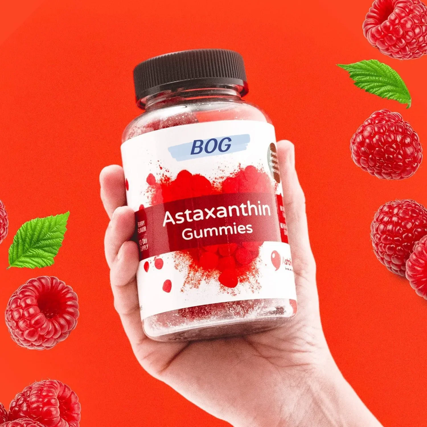 Astaxanthin Gummies-High Quality Antioxidant Supplement to Support Healthy Eyes Skin Joints and Immune System With Good Taste