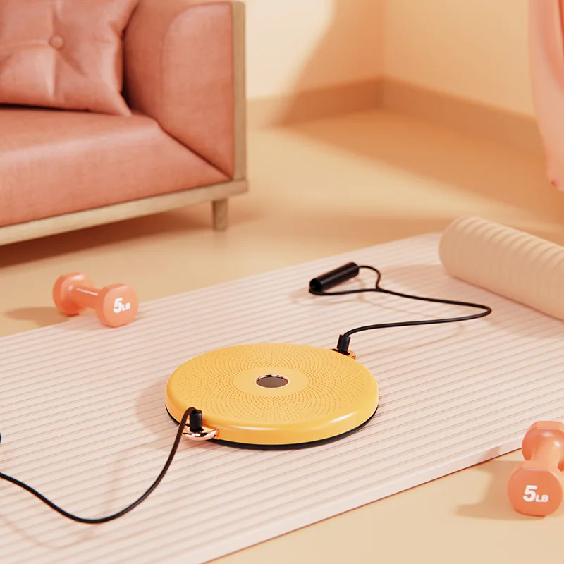 RS Twisting Sports Exercise Plate Waist Shaping Home Waist Twister Disc Anti-slip Wave Point Twist Waist Plate