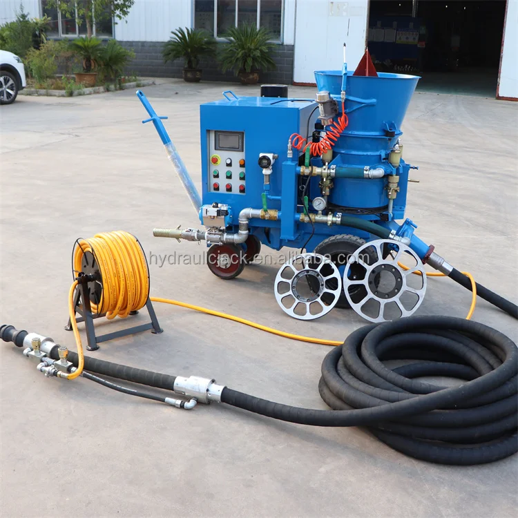 Rail Wheel Refractory Shotcrete Machine Refractories Spraying Machine Refractory Gunning Machine   For Tunnel