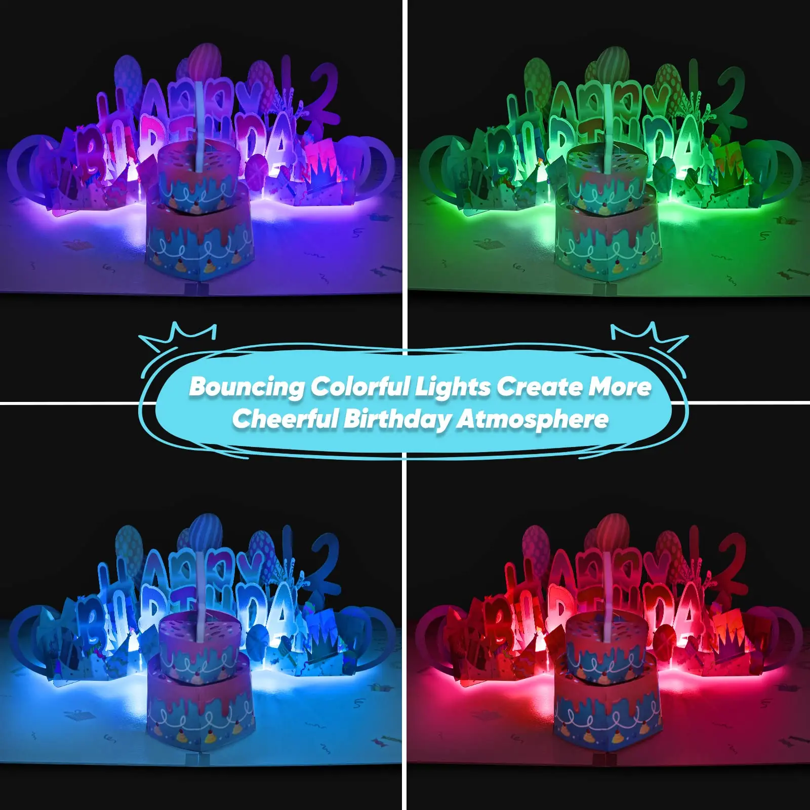 Wholesale Low Price Greeting Card Custom Printing With Sound And Light With OME suppliers