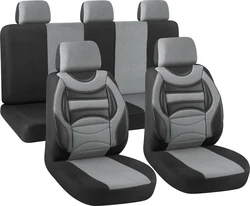 New Style Accessories Universal Leather 9Pcs Four Seasons Business Durable Car Seat Cover