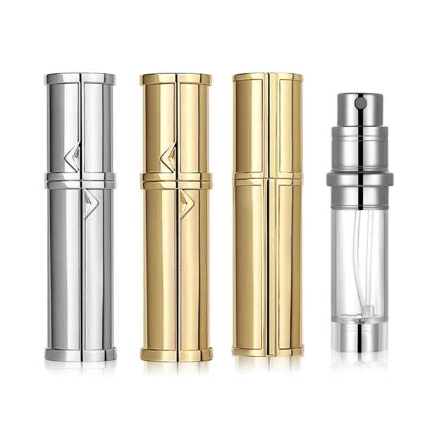 High quality 5ml 7ml Perfume bottle Pump Travel Refillable Perfume Spray lady Mini Portable Atomizer Bottle