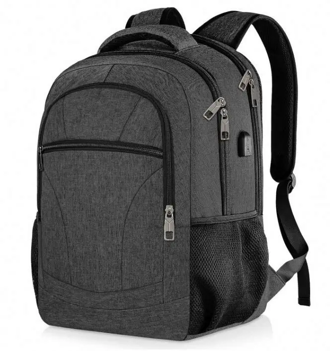 Free sample 2024 Wholesale Factory School Bag  Travel Multi Function  Large Capacity Computer Backpack For Unisex