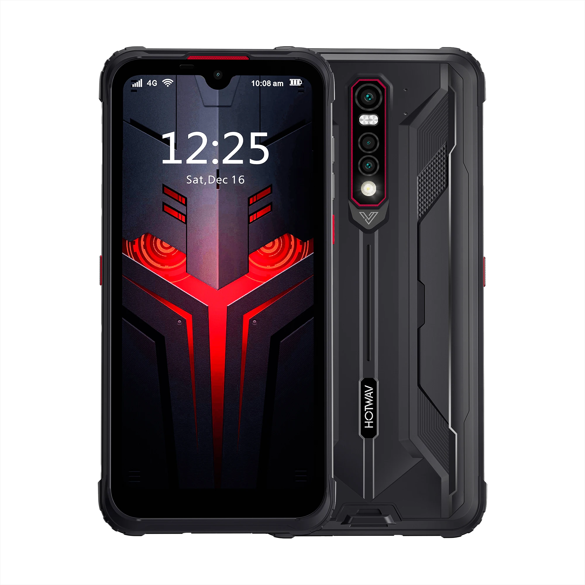 New Arrival HOTWAV CYBER 8 Rugged Phone 6.3 inch 4GB 64GB IP68 IP69K Waterproof 8280mAh Face Recognition 4G Android 11 Cellphone