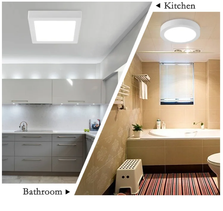 Ctorch Wholesale Commercial Round Surface Mounted Led Ceiling Panel Light 6w 12w 18w 24w