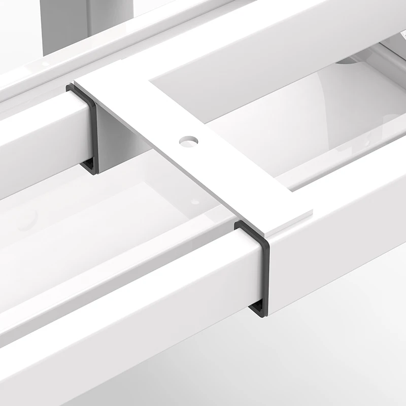 4AF3-2 Four Leg Office Workstation Desk Electric Table Height Adjustable Ergonomic Desk For 2 Person Standing Desk Frame