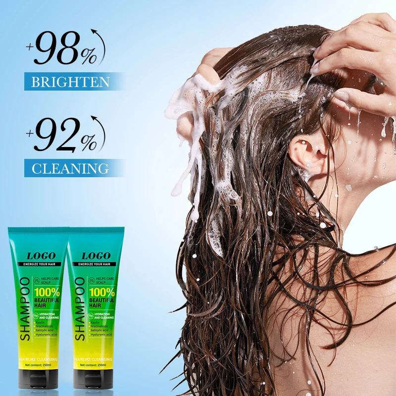 Oil control clean dirt fast effect delicate nourish soft and smooth help care scalp hair care growth shampoo thicker