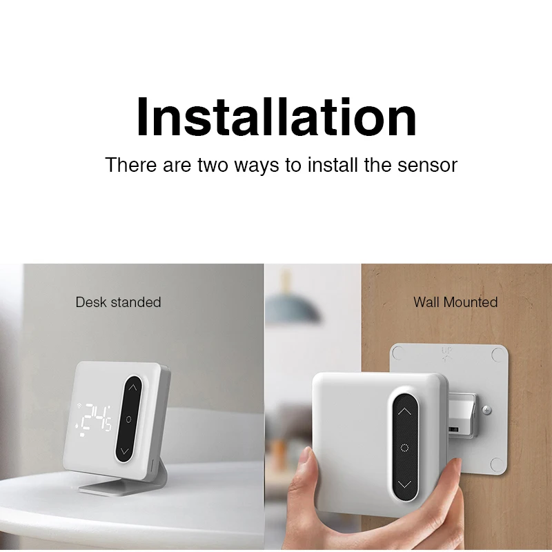 Smart kit Thermostat TRV Radiator heating Wireless Control Boiler Zigbee Gateway with sensor