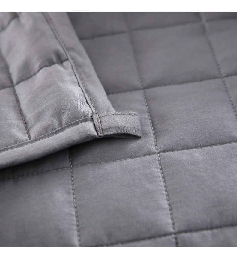 12lbs/15lbs/20lbs/25/30lbs Cotton Heavy Blanket Bamboo Adult Kids Weighted Blanket