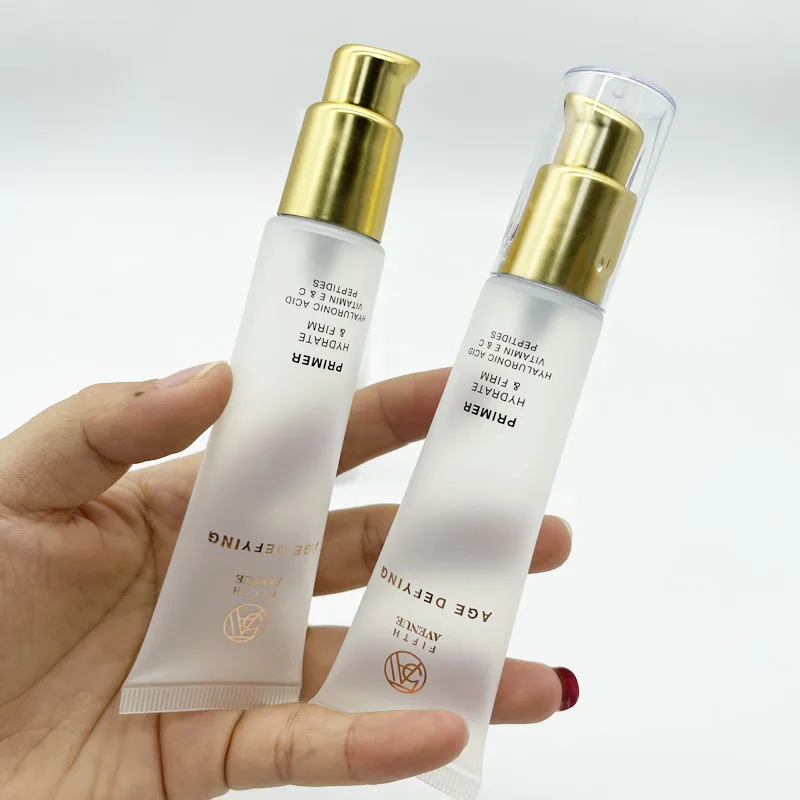 Tansprent Clear 10g 15g 20g 30g Soft Plastic Cosmetic Packaging BB cream tube airless pump tube