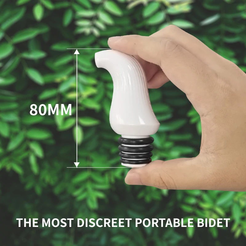 New Design Handheld Shattaf Bidet Women Outdoor Camping Compatible With Every Bottle Portable Travel Bidet