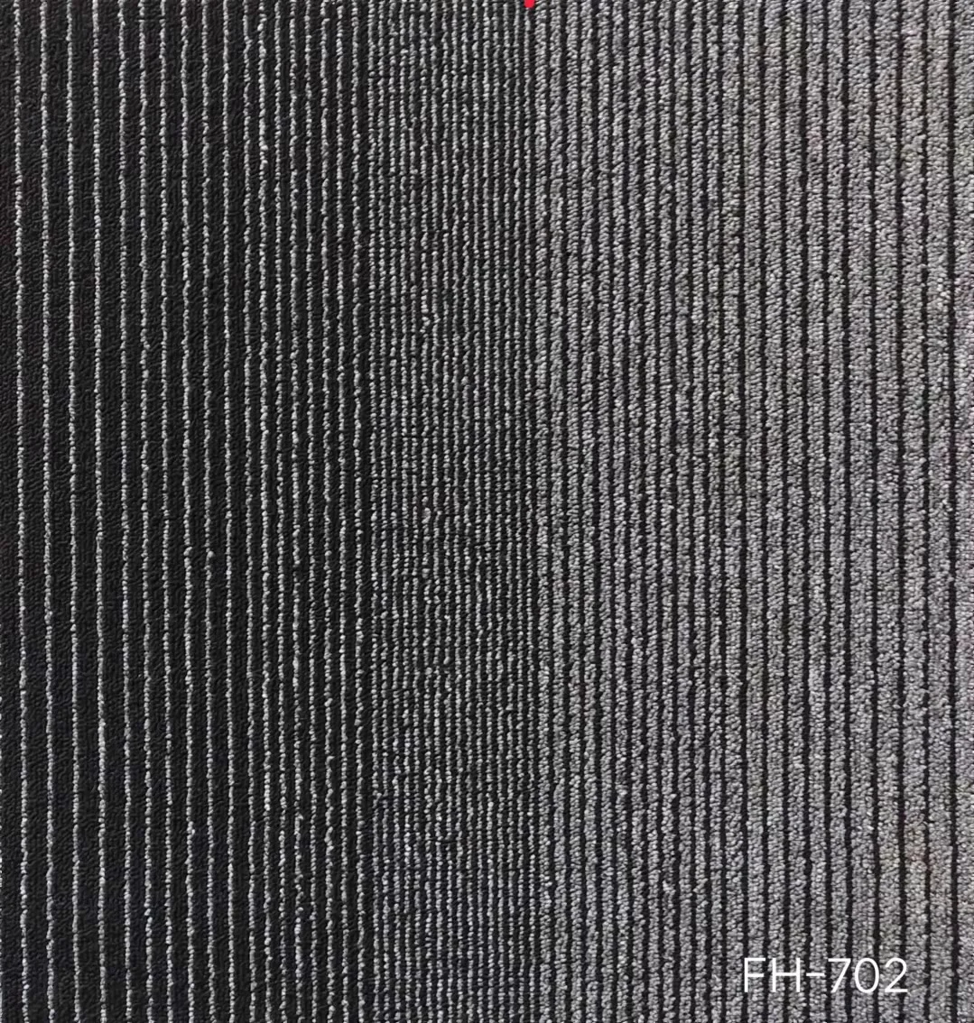 50x50  Commercial Nylon/plastic bitumen base office Floor carpet tiles