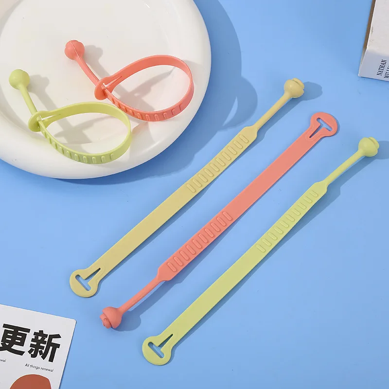 Household Bathroom Stool Lid Remover Adjustable  Anti Dirt Cushion Circle Silicone Toilet Seat Lid Handle