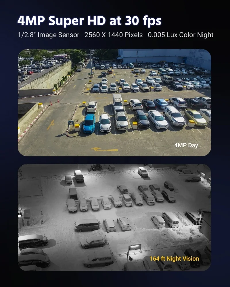 ANNKE High Speed 4MP 25X PTZ Zoom IP Dome Camera Support 2-Way Audio Night Vision Outdoor Waterproof CCTV