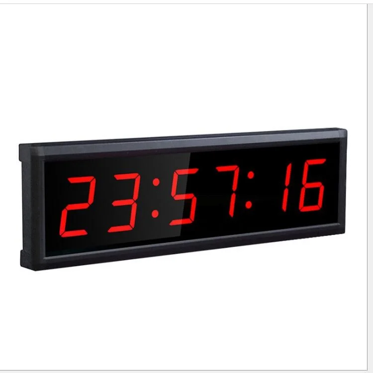 GPS satellite synchronize 6 digits LED timer clock