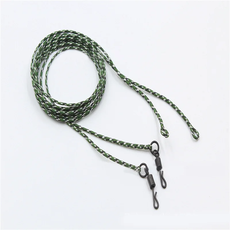 80cm 2 Colors Braided Leadcore Carp Fishing Leader Line Fishing Rigs