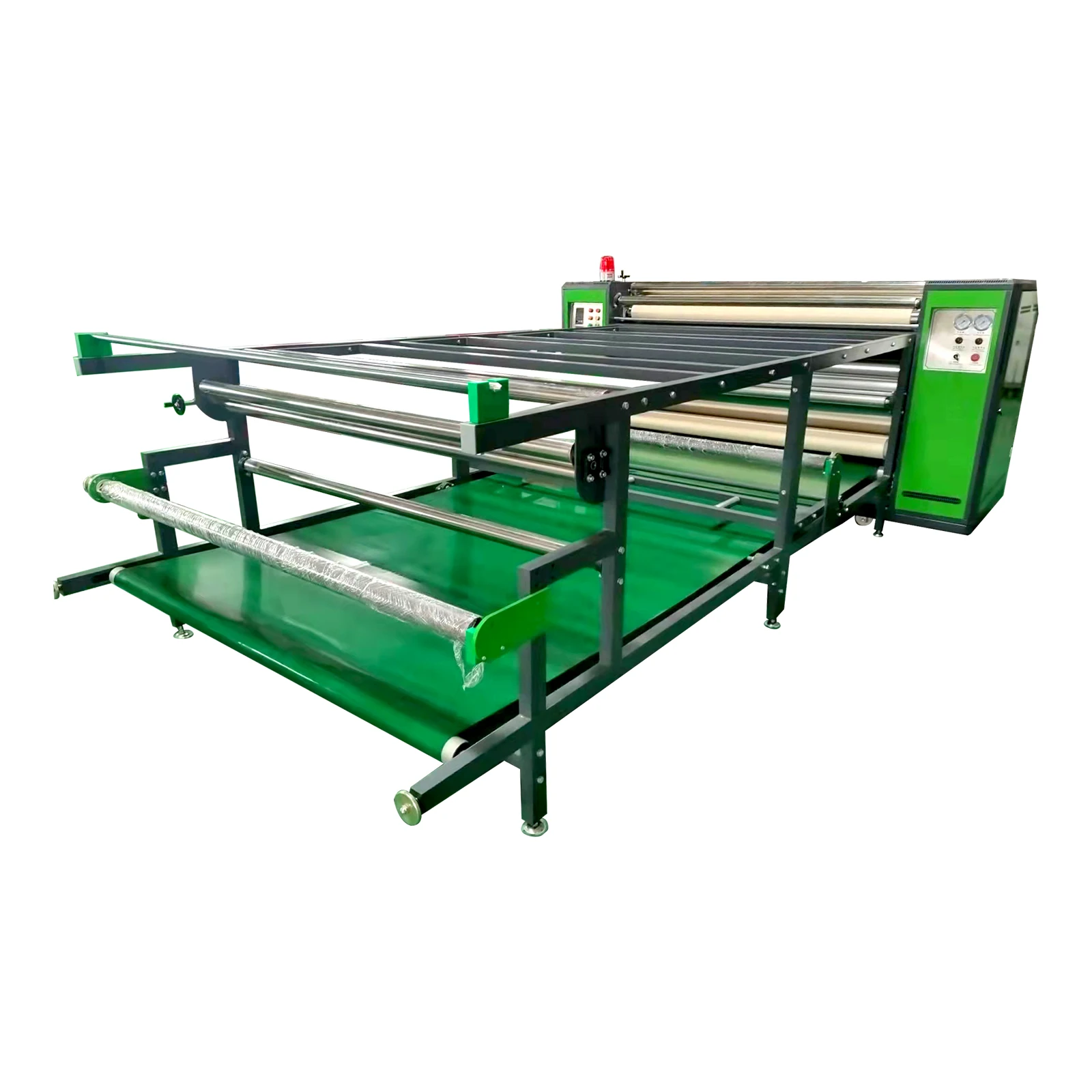 Sublimation Roll Machine Drum 600mm Green Sublimation Calendar for Clothes and Fabric