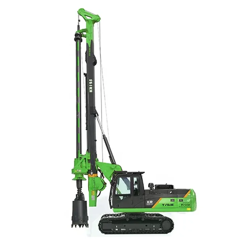 High Accuracy Automatic Mast Vertical Adjustment Technology Hydraulic Geotechnical Soilmec Rotary Drilling Rigs