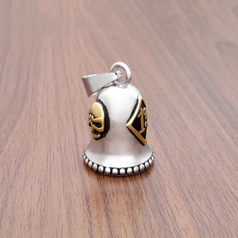 Dad Luck Riding Bike Bell Garmin Mount 1 er Guardian bell Biker 1%er Guardian Bell for Motorcycle