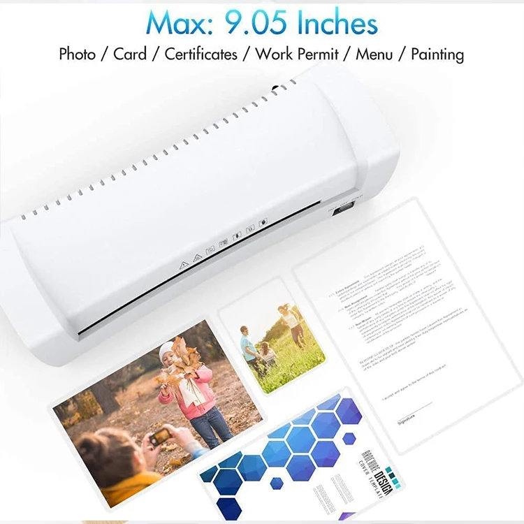 SL200 portable Laminator Machine  for office/school laminator Hot and cold laminating for different usage