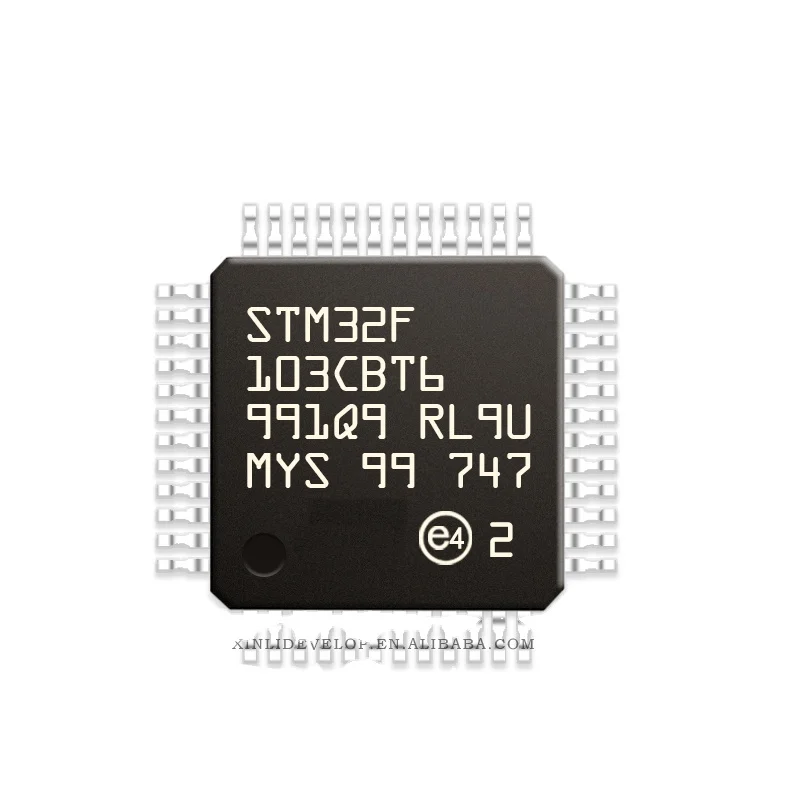 STM32F103CBT6 lqfp48 32-бит MCU оригинальный STM