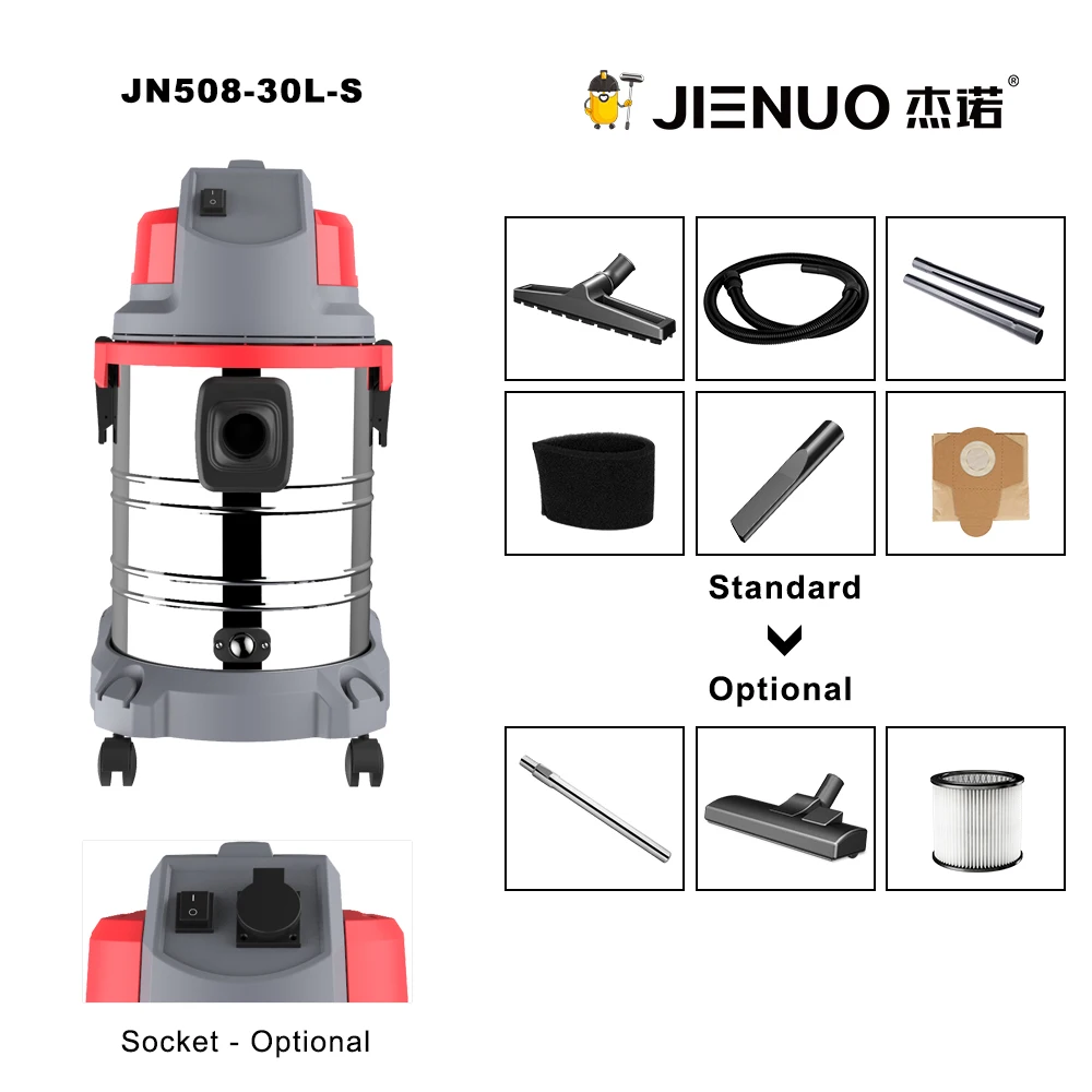 Professional 2 Fans Big Motor Electric Industrial Vaccum Cleaner Pond Wet And Dry Vacuum Cleaners