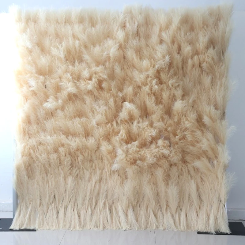 Full Body Soft Real Touch Pampas Mason Jar Decor Wholesale From China Pampa Grass Flower Wall