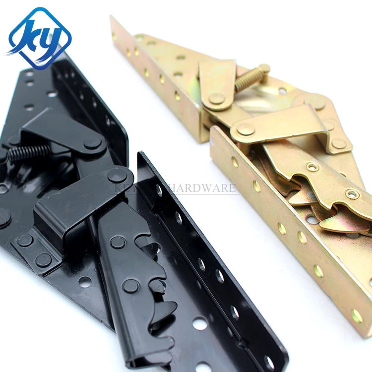 Functional Hinges Metal Click Clack Futon Sofa Cum Bed Mechanism