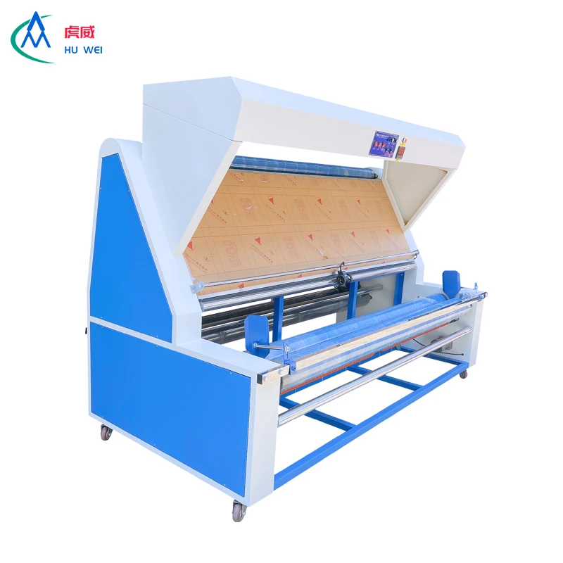 Automatic Textile rolling machine cloth winder roll to roll fabric coiling folding cutting machine fabric rewind