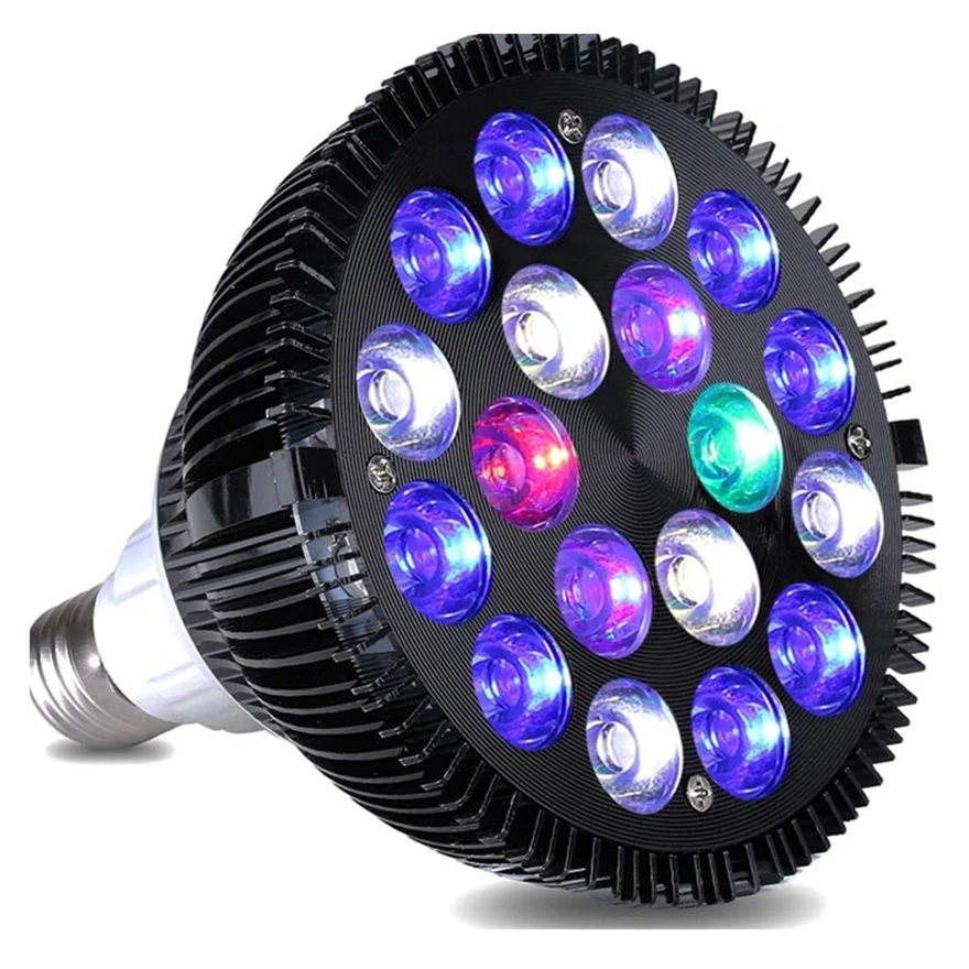NEW Hot Sale LED Fish Tank Light Bulb Full Spectrum Coral Lamp Aquatic Plants Grow Lighting For Salt Water Aquarium Lights